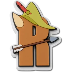 Przypinki Jibbitz™ z literą R z postaciami Disneya
