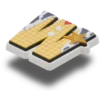 Przypinki Jibbitz™ z literą W z postaciami Disneya Przypinki Jibbitz™ z literą W z postaciami Disneya