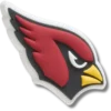 Przypinki Jibbitz™ z logo drużyny NFL Arizona Cardinals Przypinki Jibbitz™ z logo drużyny NFL Arizona Cardinals