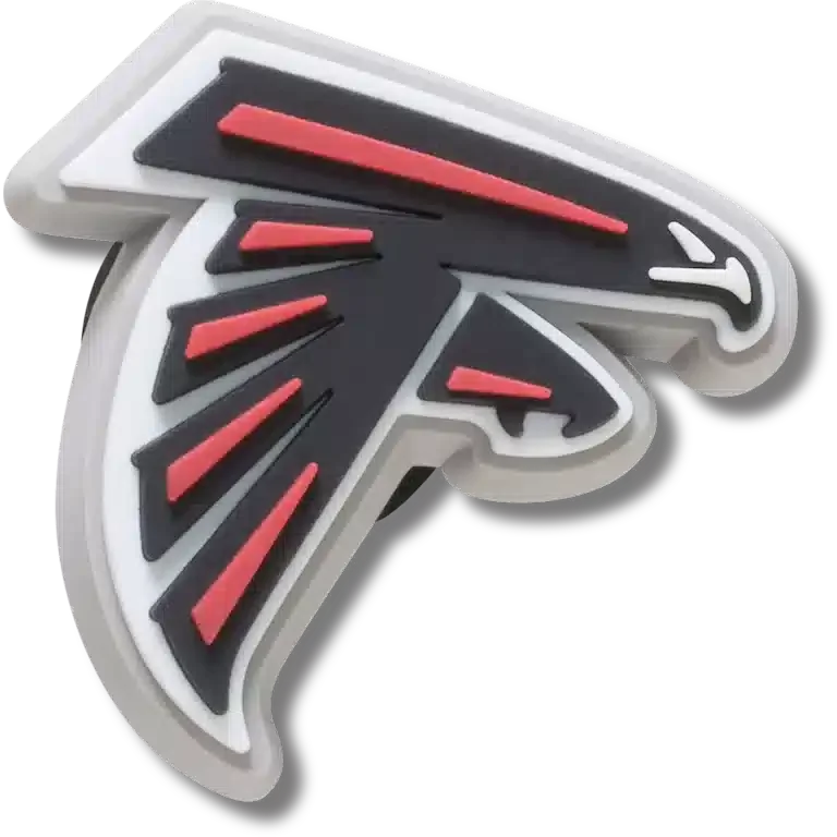 Przypinki Jibbitz™ z logo drużyny NFL Atlanta Falcons Przypinki Jibbitz™ z logo drużyny NFL Atlanta Falcons