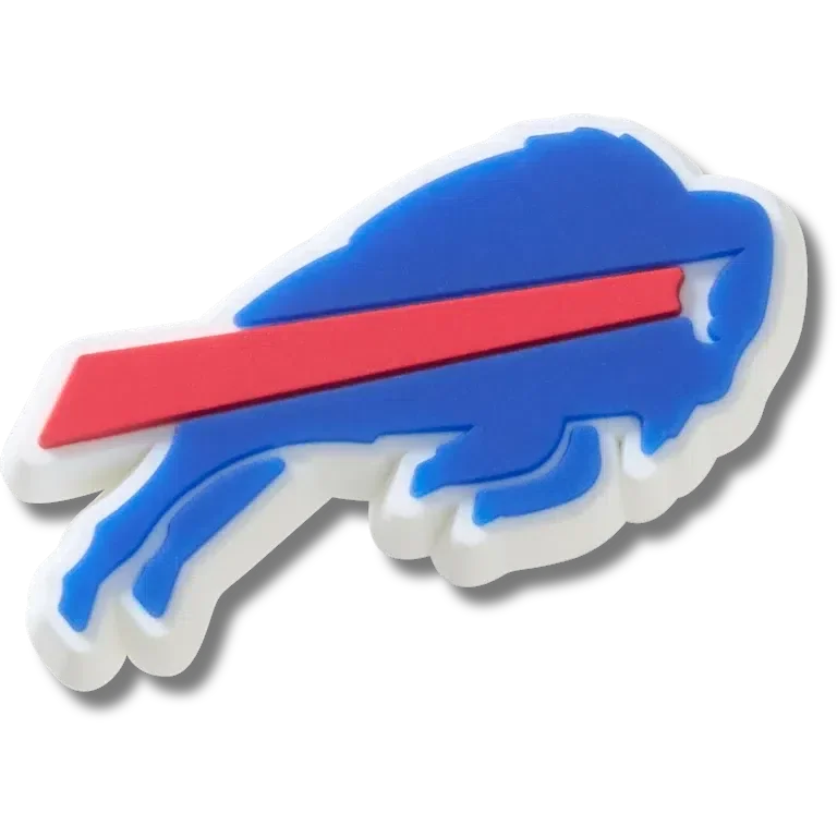 Przypinki Jibbitz™ z logo drużyny NFL Buffalo Bills Przypinki Jibbitz™ z logo drużyny NFL Buffalo Bills