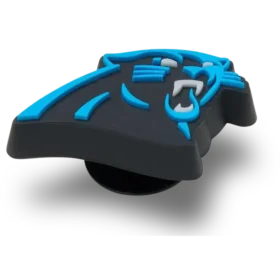 Przypinki Jibbitz™ z logo drużyny NFL Carolina Panthers