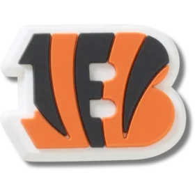Przypinki Jibbitz™ z logo drużyny NFL Cincinnati Bengals