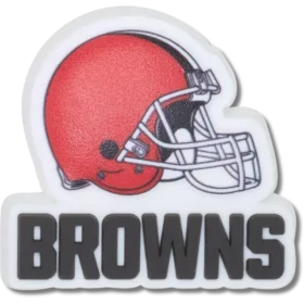 Przypinki Jibbitz™ z logo drużyny NFL Cleveland Browns
