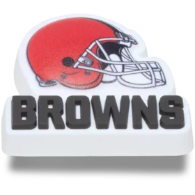 Przypinki Jibbitz™ z logo drużyny NFL Cleveland Browns