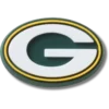 Przypinki Jibbitz™ z logo drużyny NFL Green Bay Packers