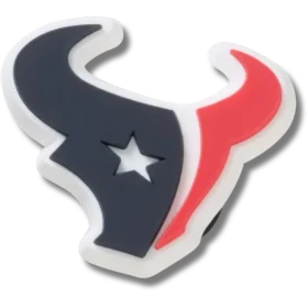 Przypinki Jibbitz™ z logo drużyny NFL Houston Texans