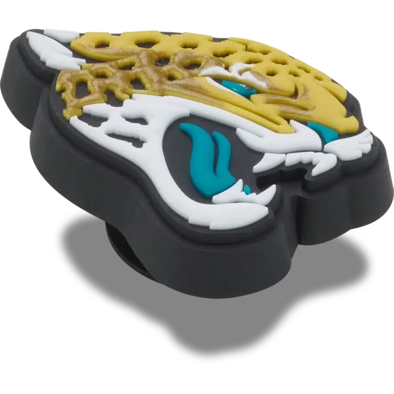 Przypinki Jibbitz™ z logo drużyny NFL Jacksonville Jaguars Przypinki Jibbitz™ z logo drużyny NFL Jacksonville Jaguars