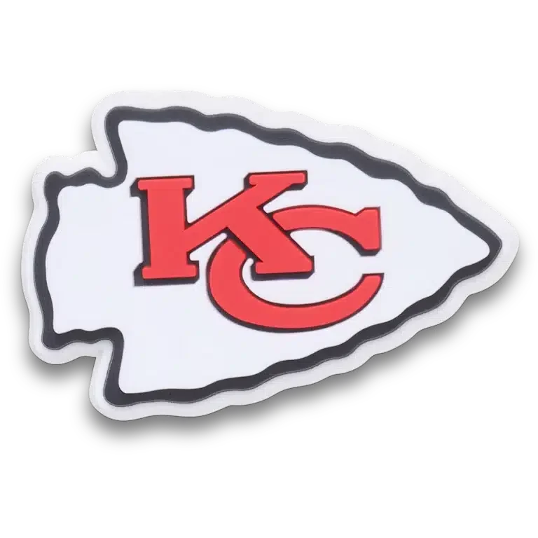 Przypinki Jibbitz™ z logo drużyny NFL Kansas City Chiefs Przypinki Jibbitz™ z logo drużyny NFL Kansas City Chiefs