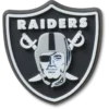 Przypinki Jibbitz™ z logo drużyny NFL Las Vegas Raiders