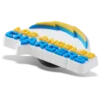 Przypinki Jibbitz™ z logo drużyny NFL Los Angeles Chargers Przypinki Jibbitz™ z logo drużyny NFL Los Angeles Chargers