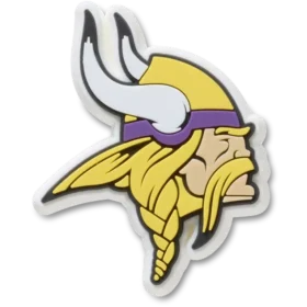 Przypinki Jibbitz™ z logo drużyny NFL Minnesota Vikings