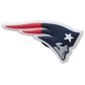 Przypinki Jibbitz™ z logo drużyny NFL New England Patriots