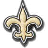 Przypinki Jibbitz™ z logo drużyny NFL New Orleans Saints