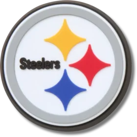 Przypinki Jibbitz™ z logo drużyny NFL Pittsburgh Steelers