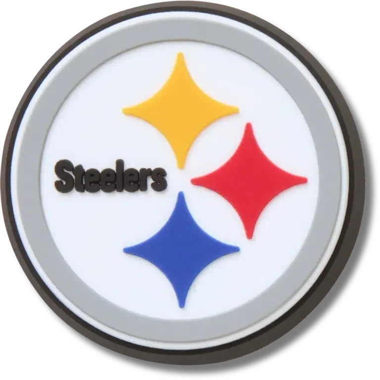 Przypinki Jibbitz™ z logo drużyny NFL Pittsburgh Steelers Przypinki Jibbitz™ z logo drużyny NFL Pittsburgh Steelers