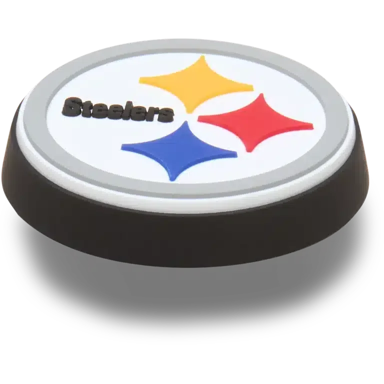 Przypinki Jibbitz™ z logo drużyny NFL Pittsburgh Steelers Przypinki Jibbitz™ z logo drużyny NFL Pittsburgh Steelers