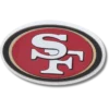 Przypinki Jibbitz™ z logo drużyny NFL San Francisco 49ers