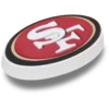 Przypinki Jibbitz™ z logo drużyny NFL San Francisco 49ers