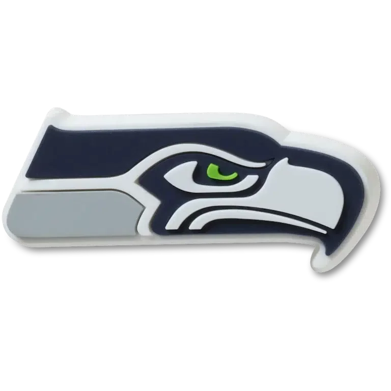 Przypinki Jibbitz™ z logo drużyny NFL Seattle Seahawks Przypinki Jibbitz™ z logo drużyny NFL Seattle Seahawks