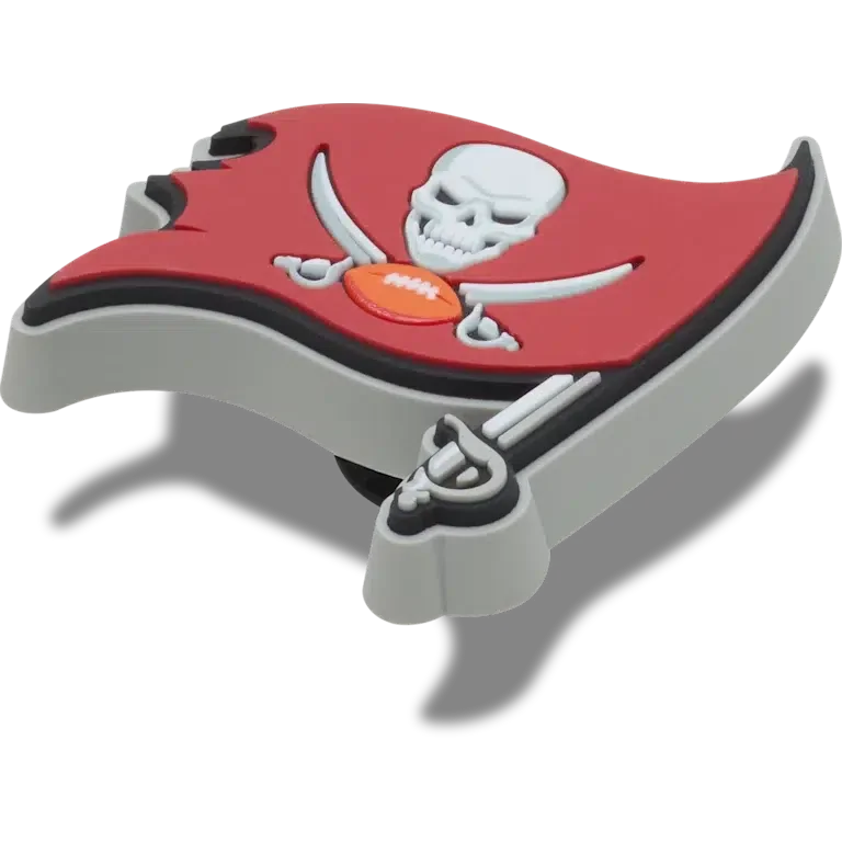 Przypinki Jibbitz™ z logo drużyny NFL Tampa Bay Buccaneers Przypinki Jibbitz™ z logo drużyny NFL Tampa Bay Buccaneers