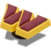 Przypinki Jibbitz™ z logo drużyny NFL Washington Commanders