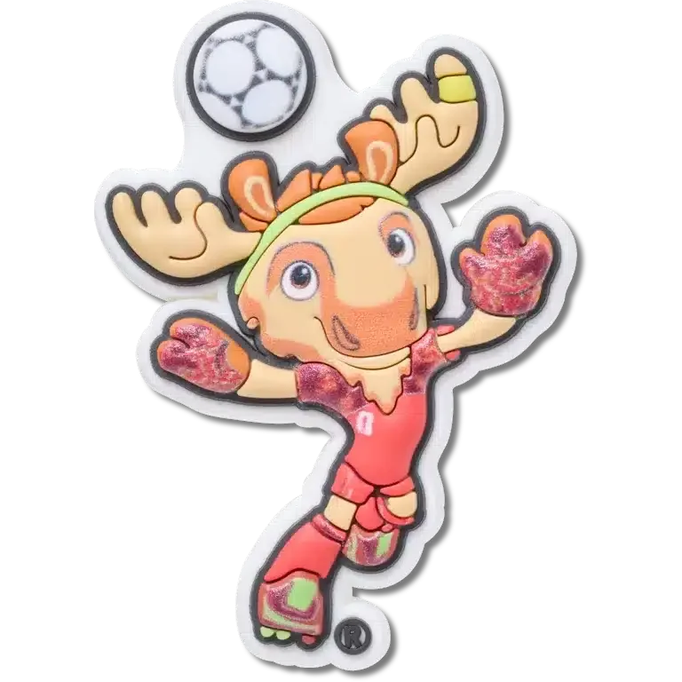 Przypinki Jibbitz™ z maskotką Mistrzostw Świata FIFA w Kanadzie Przypinki Jibbitz™ z maskotką Mistrzostw Świata FIFA w Kanadzie