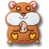 Przypinki Jibbitz™ z motywem chomika