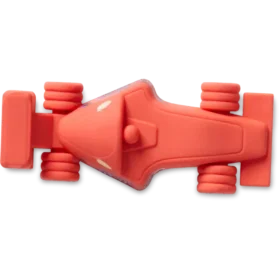 Przypinki Jibbitz™ z motywem czerwonego samochodu wyścigowego 3D