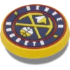 Przypinki Jibbitz™ z motywem drużyny NBA Denver Nuggets