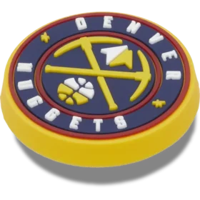 Przypinki Jibbitz™ z motywem drużyny NBA Denver Nuggets