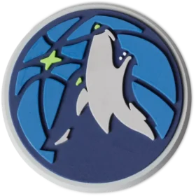 Przypinki Jibbitz™ z motywem drużyny NBA Minnesota Timberwolves