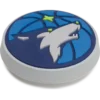 Przypinki Jibbitz™ z motywem drużyny NBA Minnesota Timberwolves Przypinki Jibbitz™ z motywem drużyny NBA Minnesota Timberwolves