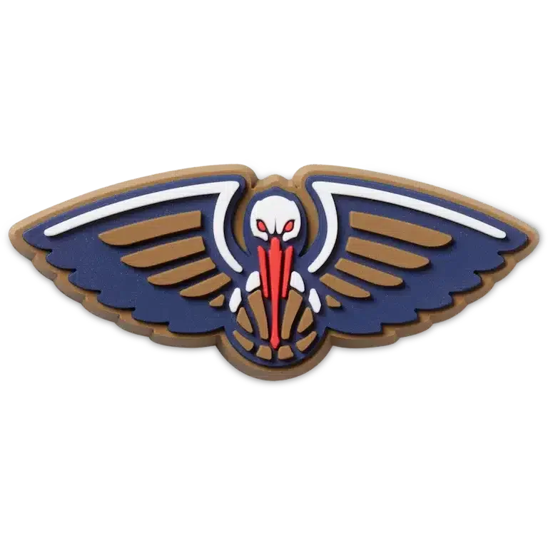 Przypinki Jibbitz™ z motywem drużyny NBA New Orleans Pelicans Przypinki Jibbitz™ z motywem drużyny NBA New Orleans Pelicans