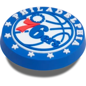 Przypinki Jibbitz™ z motywem drużyny NBA Philadelphia 76ers