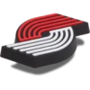 Przypinki Jibbitz™ z motywem drużyny NBA Portland Trailblazers Przypinki Jibbitz™ z motywem drużyny NBA Portland Trailblazers