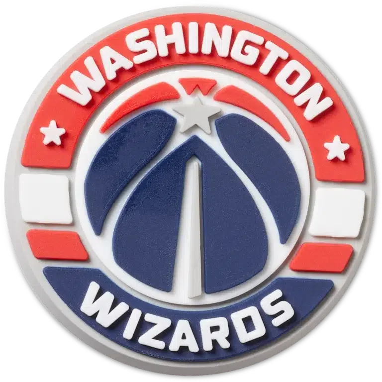 Przypinki Jibbitz™ z motywem drużyny NBA Washington Wizards Przypinki Jibbitz™ z motywem drużyny NBA Washington Wizards