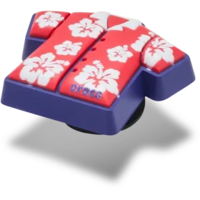 Przypinki Jibbitz™ z motywem hawajskiej koszuli
