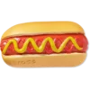 Przypinki Jibbitz™ z motywem hot doga w musztardzie Przypinki Jibbitz™ z motywem hot doga w musztardzie