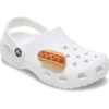 Przypinki Jibbitz™ z motywem hot doga w musztardzie Przypinki Jibbitz™ z motywem hot doga w musztardzie
