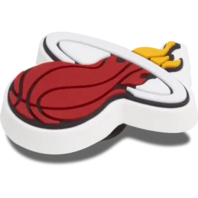 Przypinki Jibbitz™ z motywem Miami Heat z ligi NBA