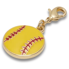 Przypinki Jibbitz™ z motywem softballu