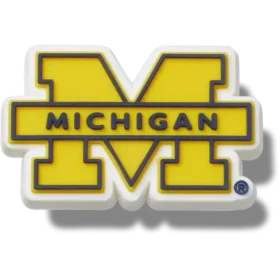 Przypinki Jibbitz z motywem Uniwersytetu Michigan
