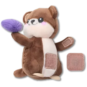 Przypinki Jibbitz™ z motywem wydry Huggitz