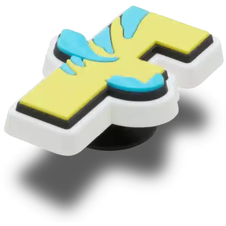 Przypinki Jibbitz™ z postaciami Disneya – litera F Przypinki Jibbitz™ z postaciami Disneya – litera F