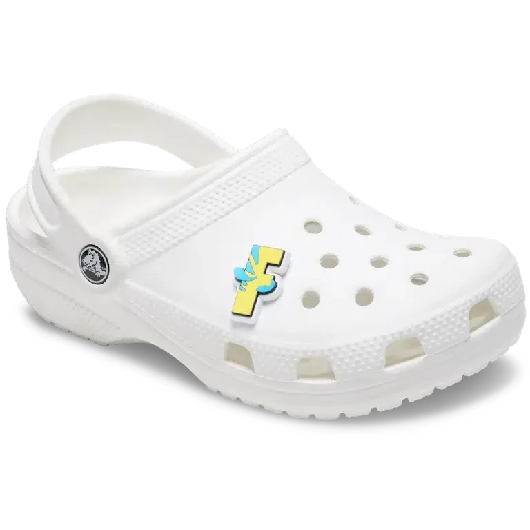 Przypinki Jibbitz™ z postaciami Disneya – litera F Przypinki Jibbitz™ z postaciami Disneya – litera F