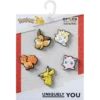 Przypinki Jibbitz™ z postaciami z Pokemonów (zestaw 5 szt.)