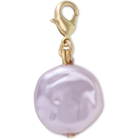 Przypinki Jibbitz™ z różową perłą