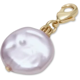 Przypinki Jibbitz™ z różową perłą