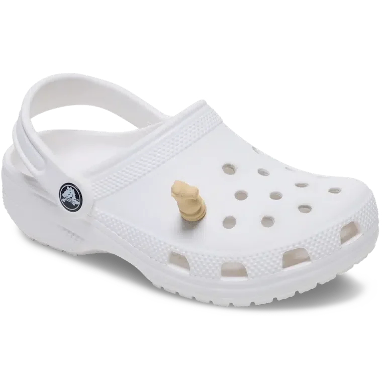 Przypinki Jibbitz™ z trójwymiarową figurką szachową rycerza Przypinki Jibbitz™ z trójwymiarową figurką szachową rycerza